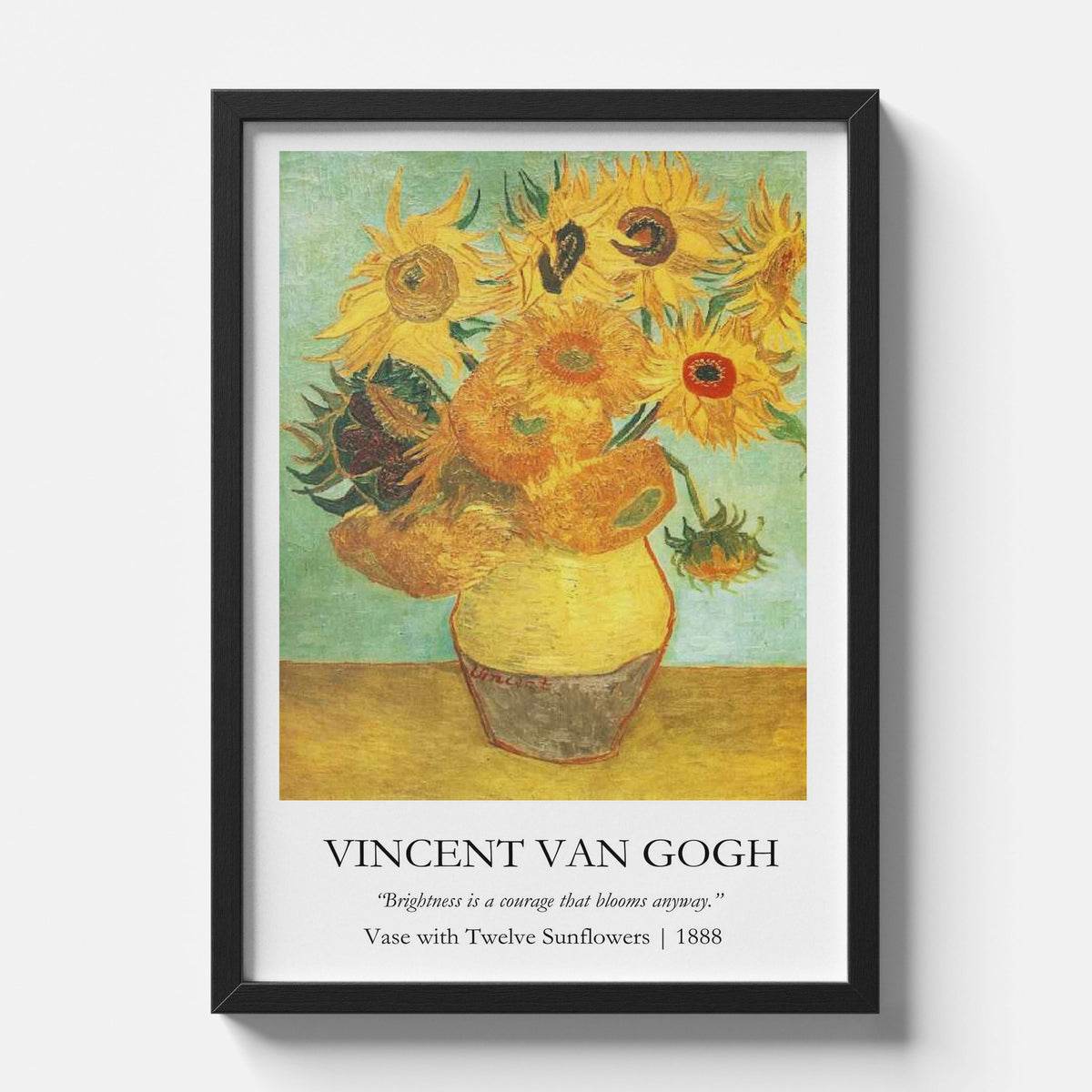 Vincent Van Gogh - Vase with Twelve Sunflowers
