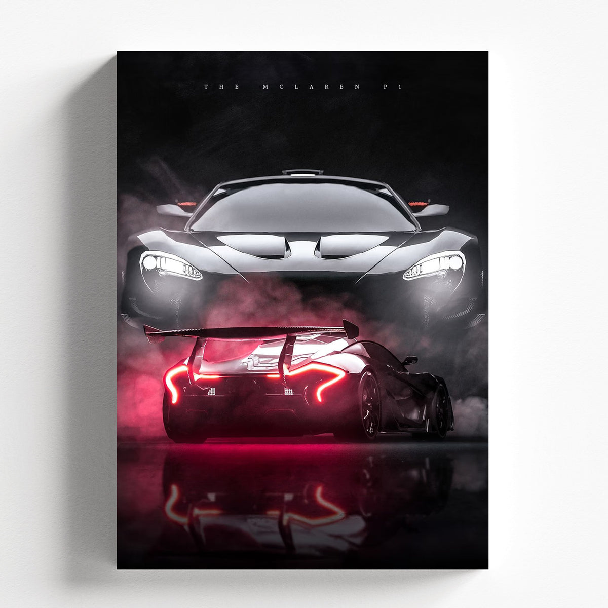 McLaren P1 Hypercar Poster | Cinematic Supercar Wall Art