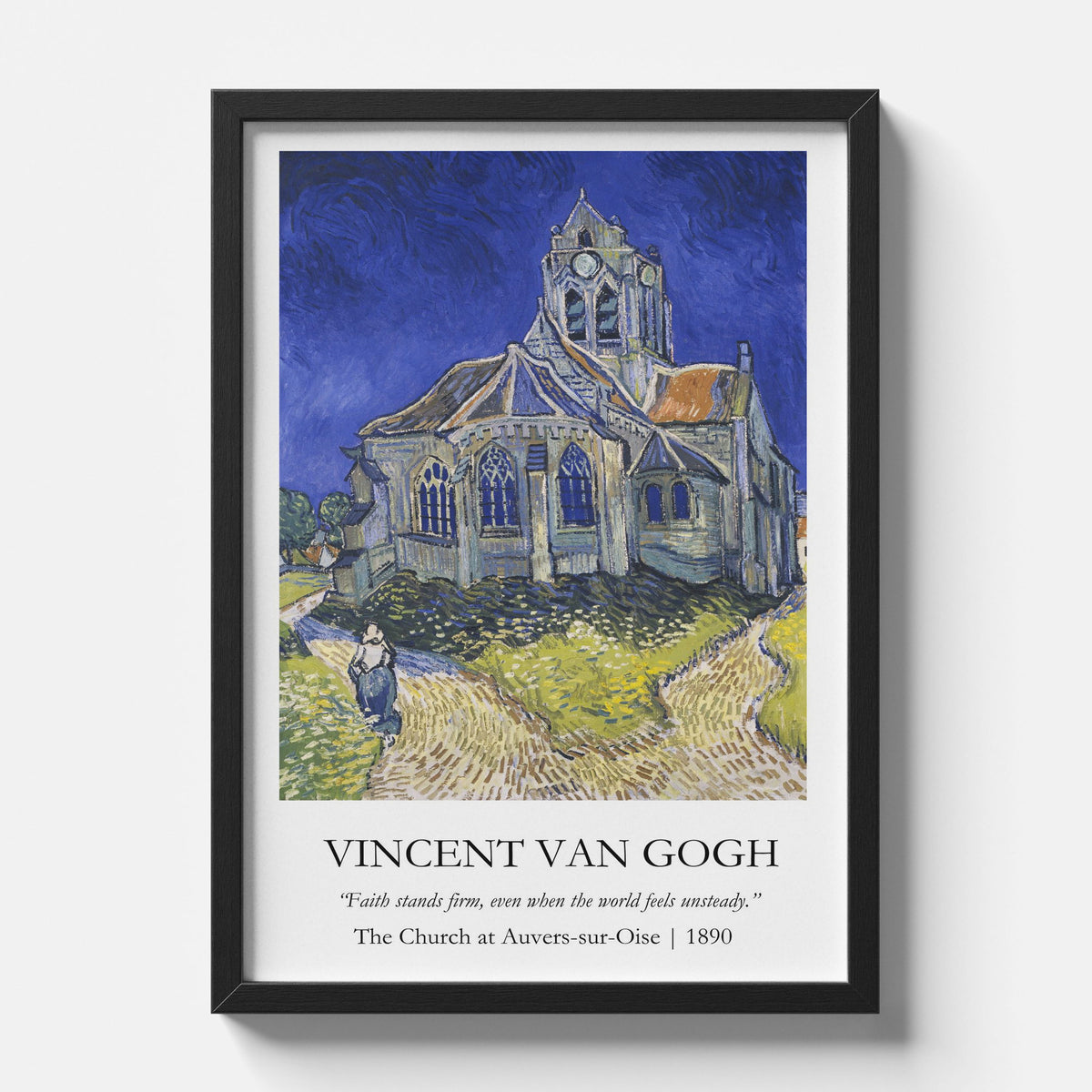 Vincent Van Gogh - The Church at Auvers-Sur-Oise