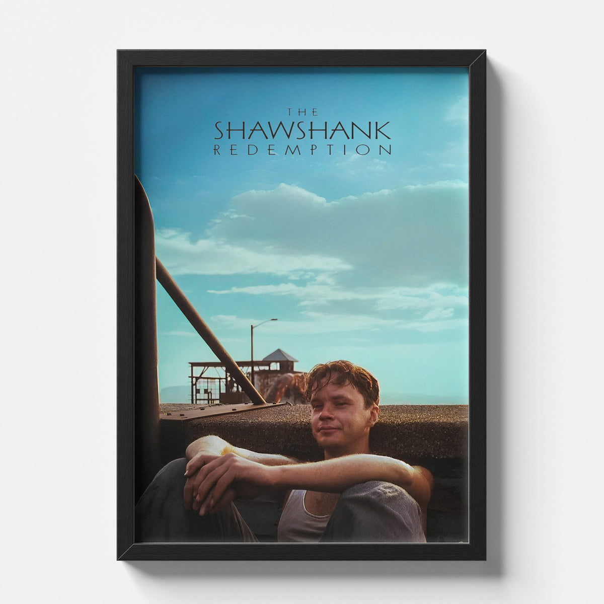 Shawshank Redemption Cinematic Minimalist Movie Poster Artwork
