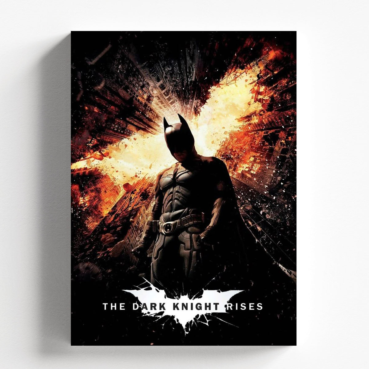 The Dark Knight Rises Explosive Gotham Movie Poster