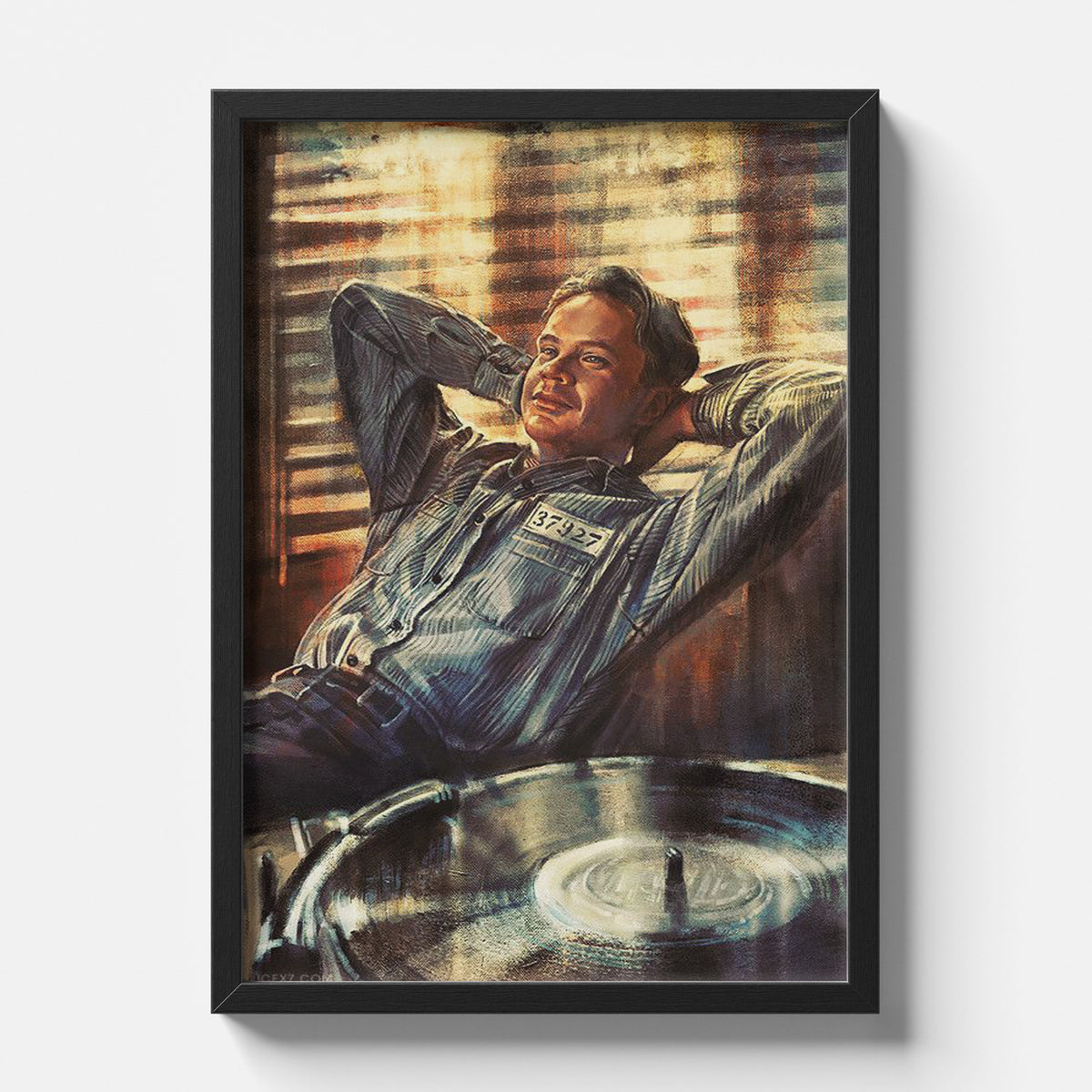 Shawshank Redemption Hopeful Prison Scene Movie Poster