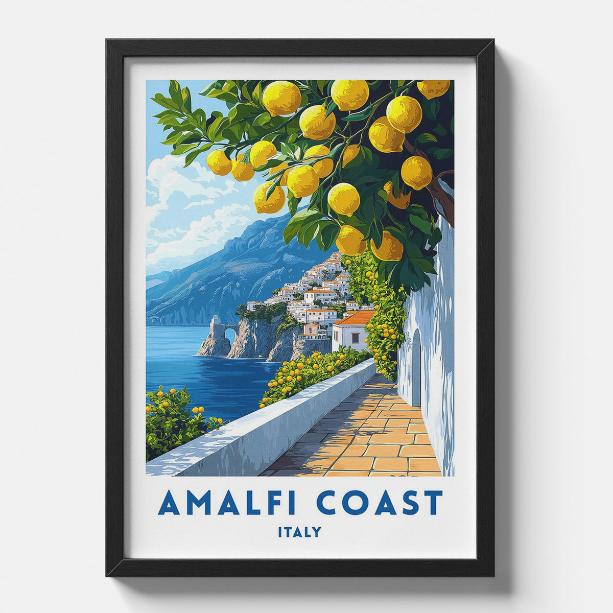 Sun-Drenched Amalfi Coast Lemon Grove