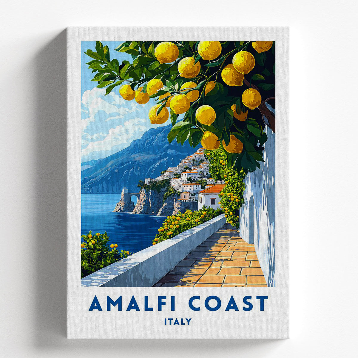 Sun-Drenched Amalfi Coast Lemon Grove