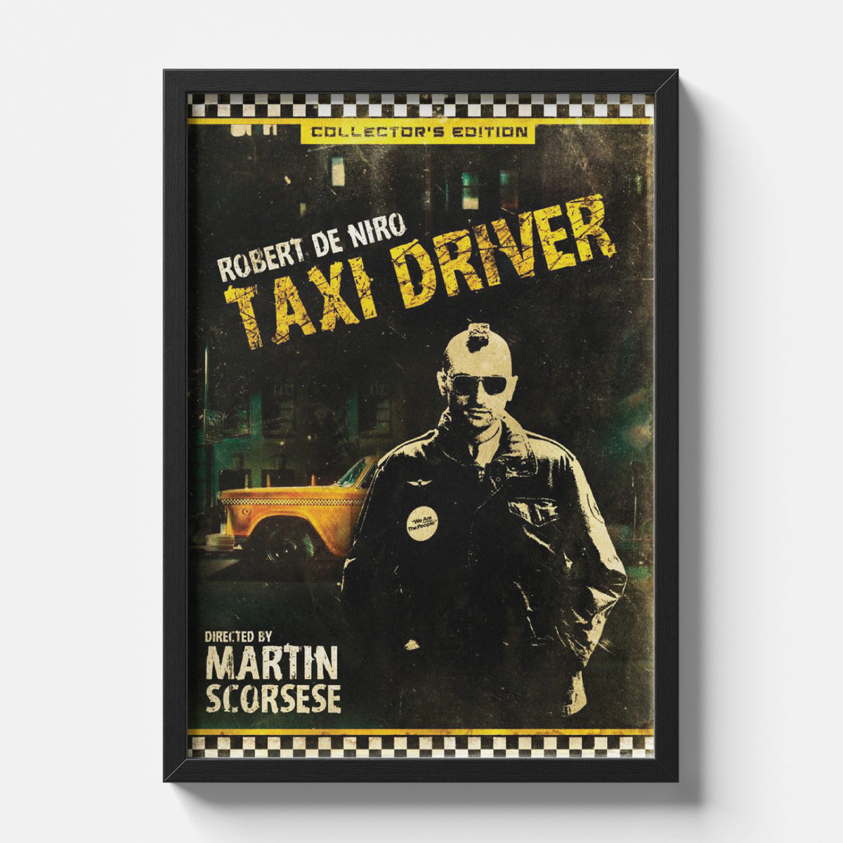 Taxi Driver Collector’s Edition Vintage Grit Movie Poster