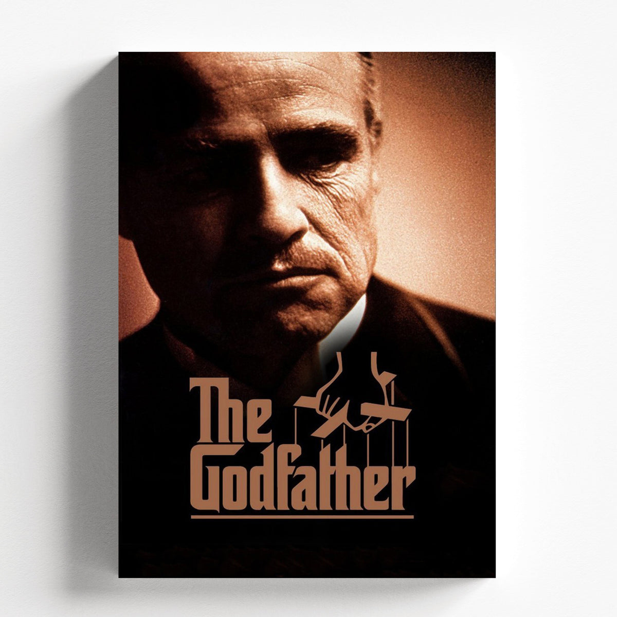 The Godfather Don Vito Corleone Cinematic Portrait Poster