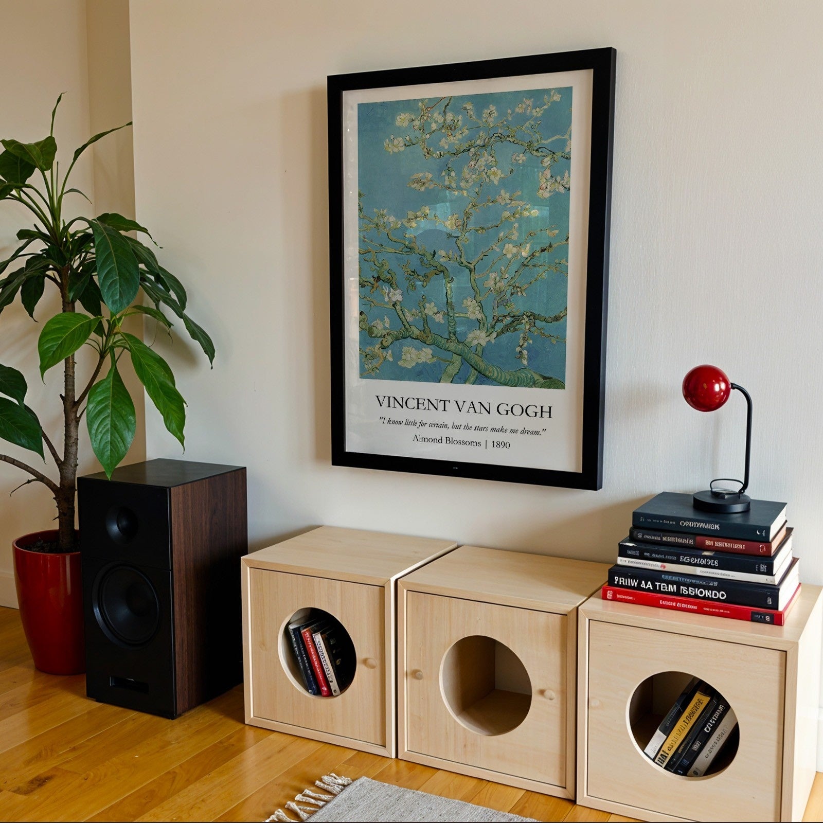 Vincent Van Gogh - Almond Blossoms Painting Poster