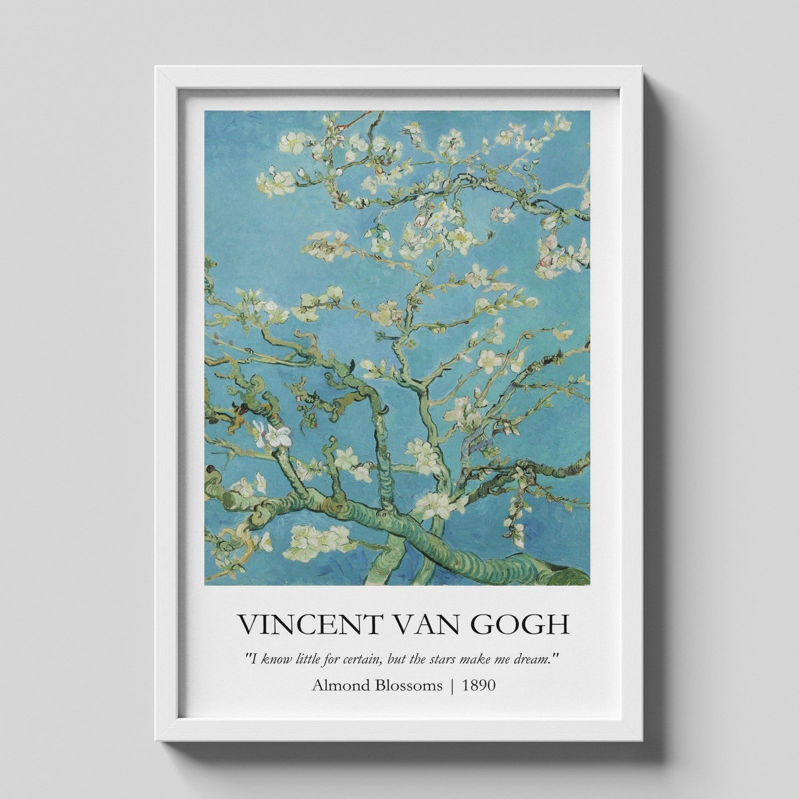 Vincent Van Gogh - Almond Blossoms Painting Poster