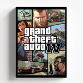 Grand Theft Auto IV Classic Game Poster Artwork