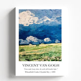 Vincent Van Gogh - Wheatfield under Clouded Sky