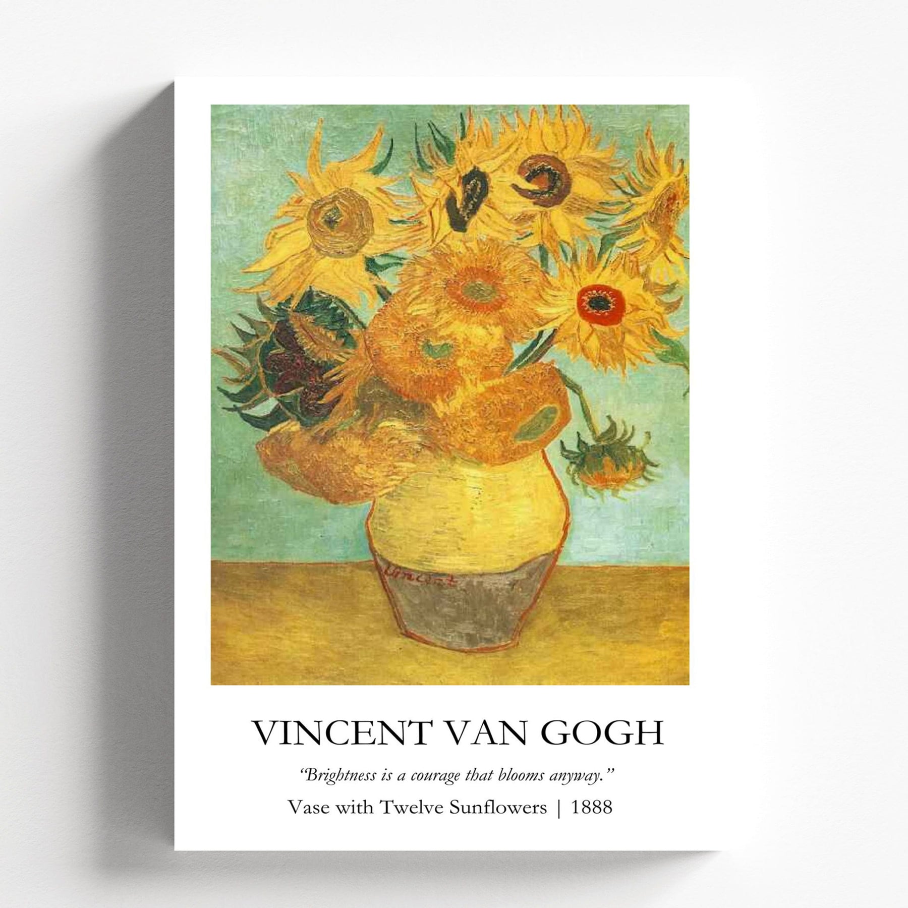 Vincent Van Gogh - Vase with Twelve Sunflowers