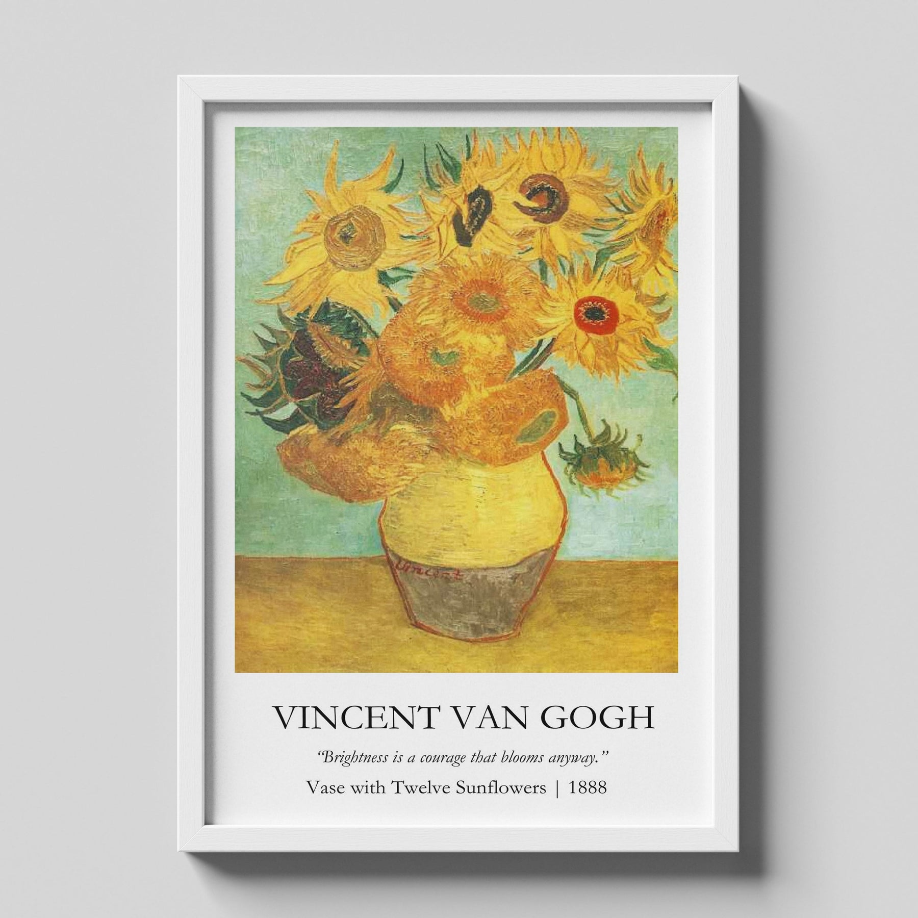 Vincent Van Gogh - Vase with Twelve Sunflowers