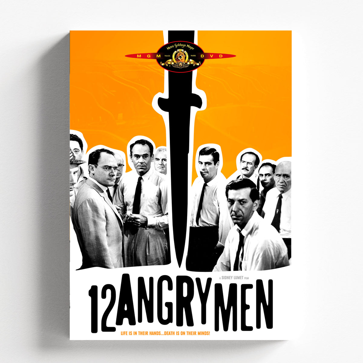 12 Angry Men Classic Movie Poster Cinematic Wall Art