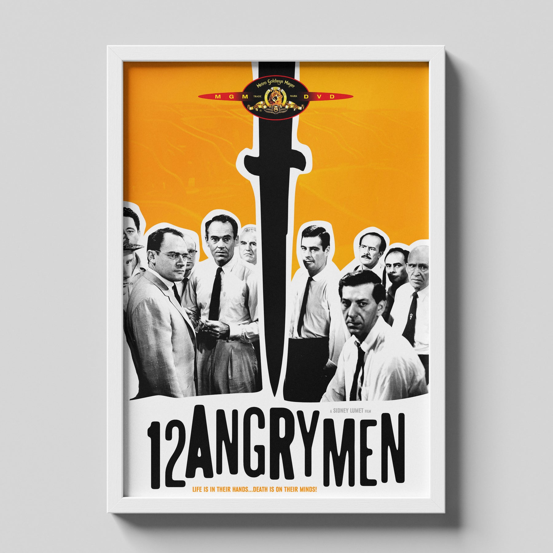 12 Angry Men Classic Movie Poster Cinematic Wall Art