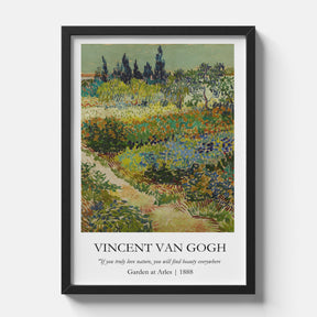 Vincent Van Gogh - Garden at Arles Painting Poster