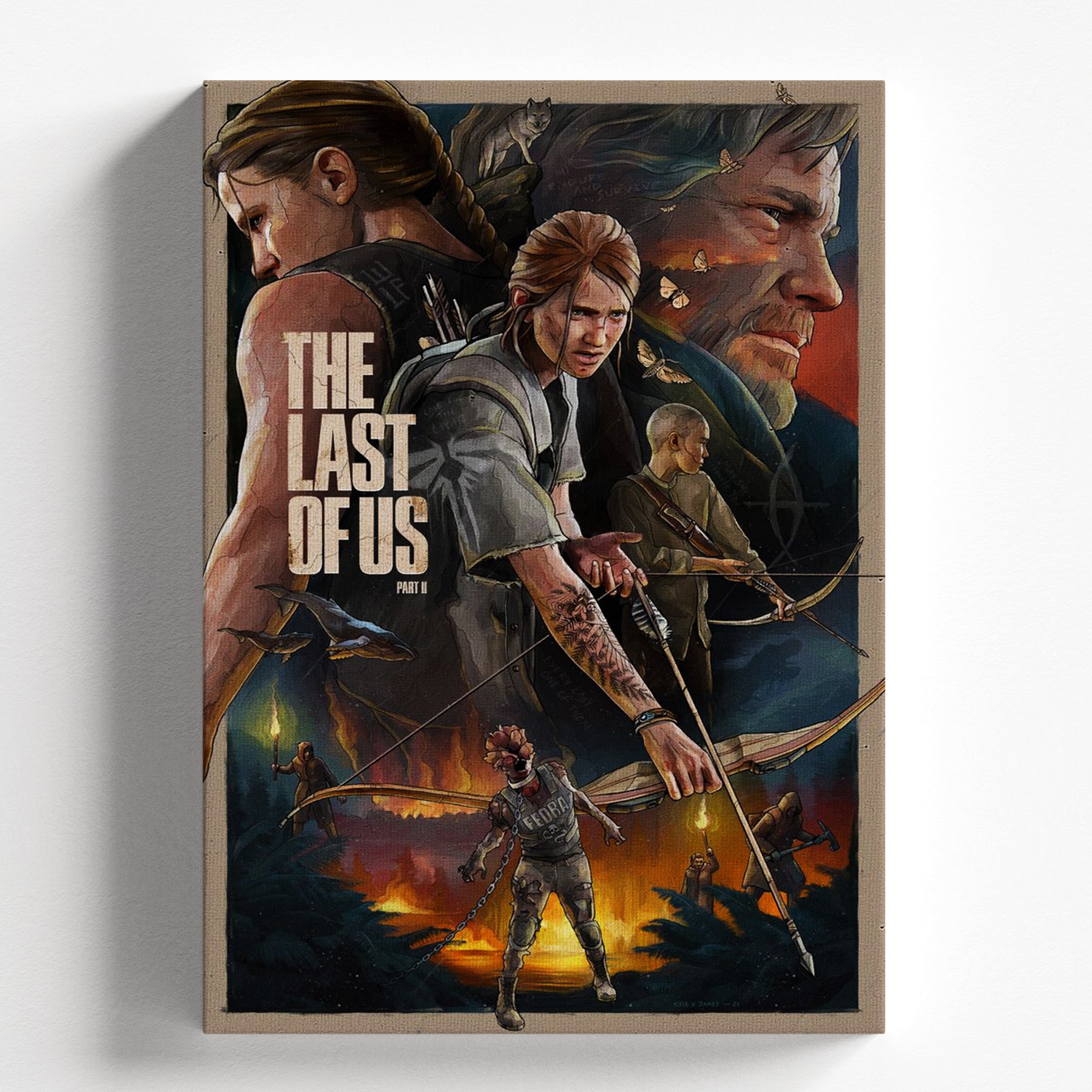 Ellie & Joel - The Last of Us II Game Poster