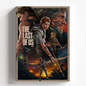 Ellie & Joel - The Last of Us II Game Poster