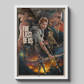 Ellie & Joel - The Last of Us II Game Poster