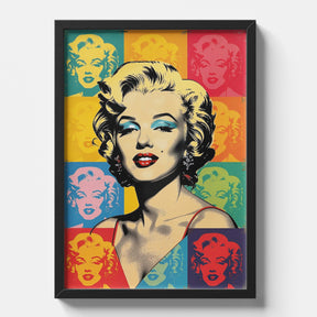 Andy Warhol-style Marilyn Monroe