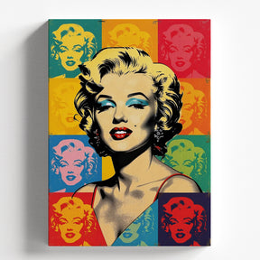 Andy Warhol-style Marilyn Monroe