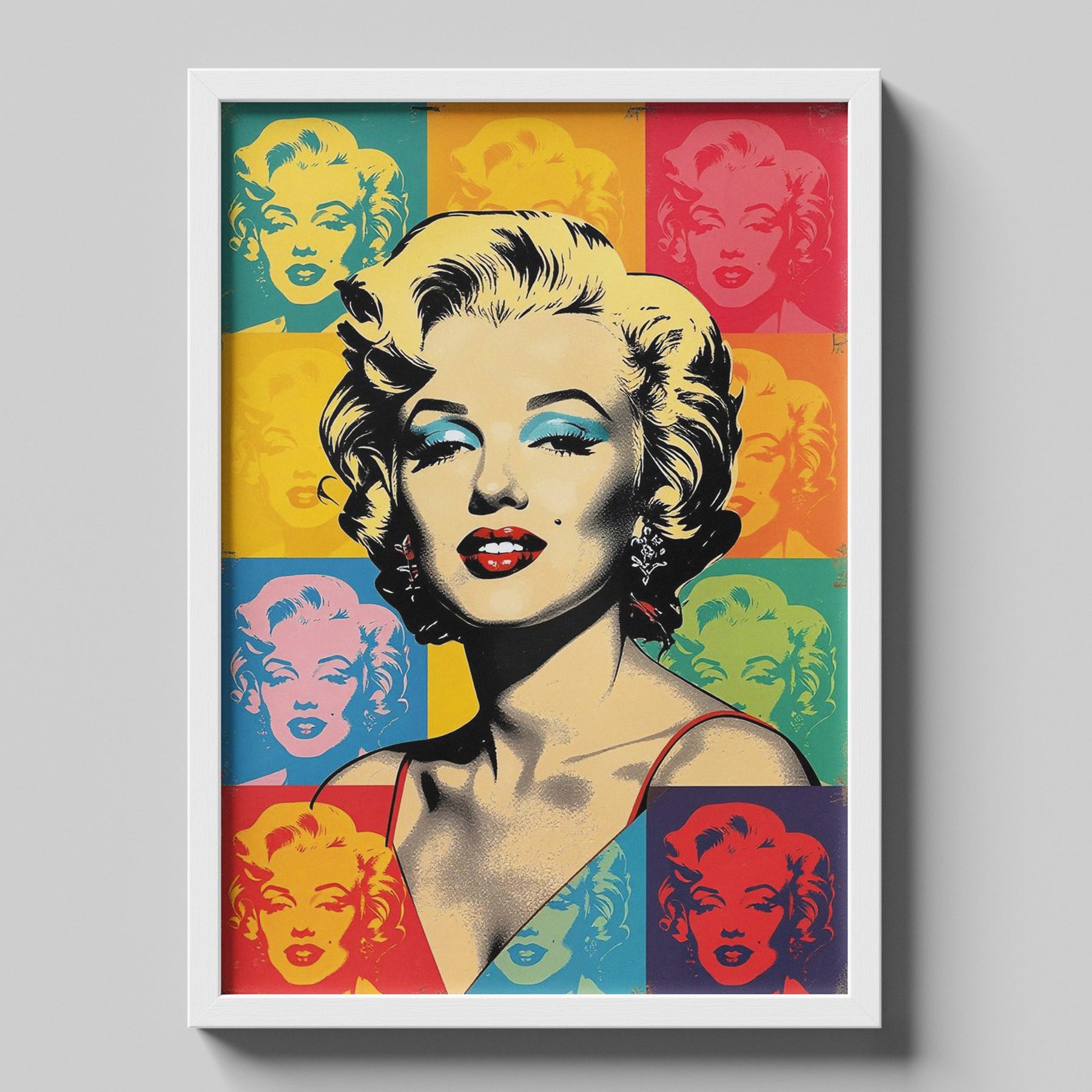 Andy Warhol-style Marilyn Monroe