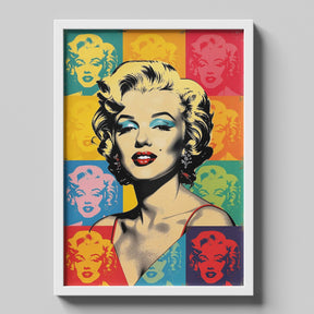 Andy Warhol-style Marilyn Monroe