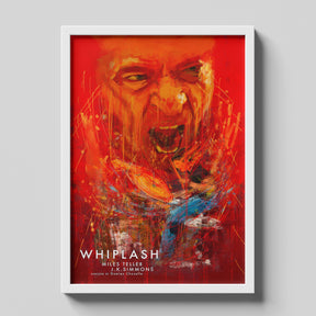 Whiplash Movie Poster Intense Jazz Drummer Wall Art