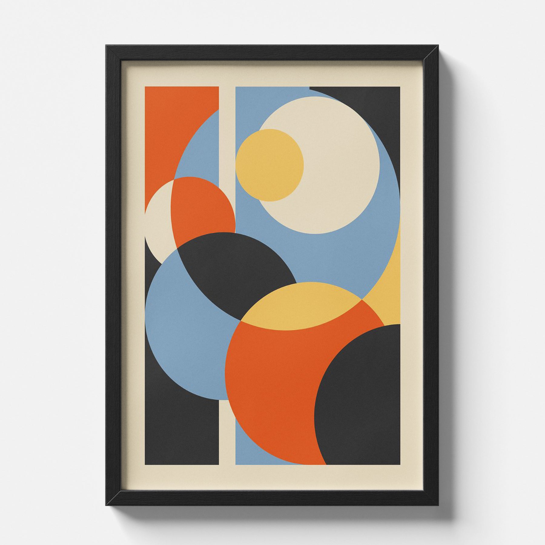 Bauhaus Abstract Circles