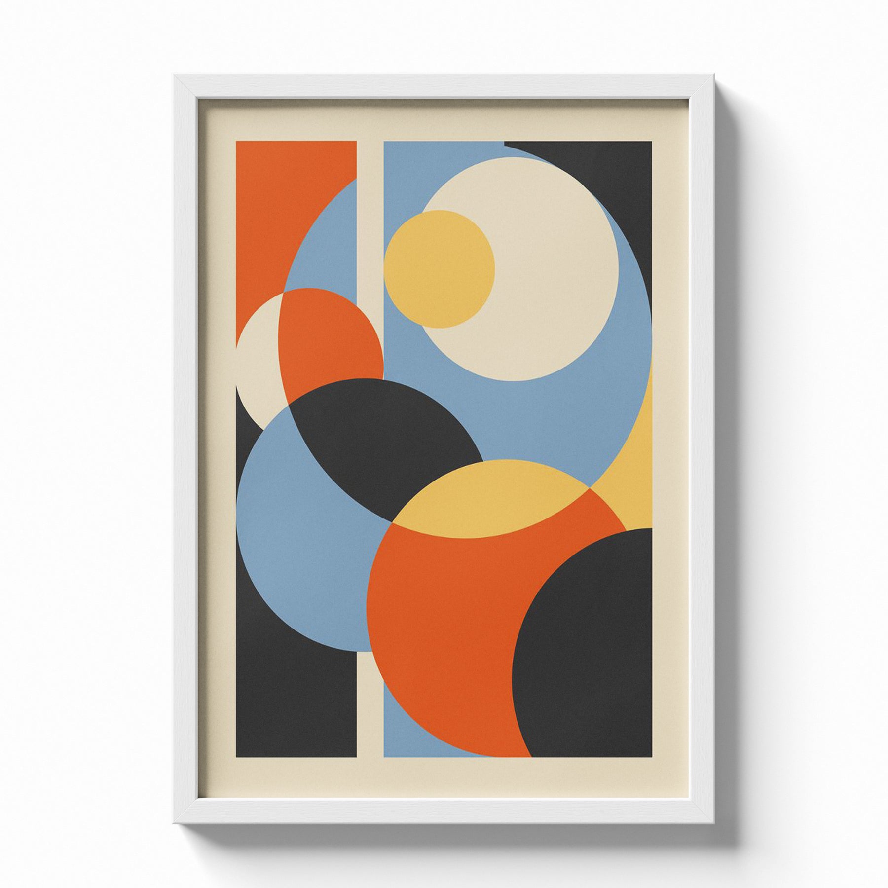 Bauhaus Abstract Circles