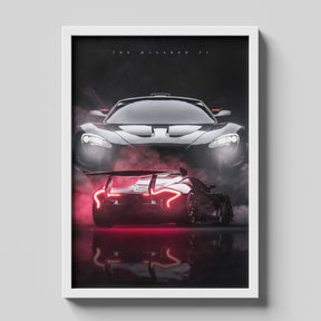 McLaren P1 Hypercar Poster | Cinematic Supercar Wall Art