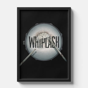 Whiplash Drum Minimalist Cinematic Movie Poster Art
