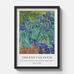 Vincent Van Gogh - Irises Painting Poster