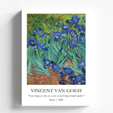 Vincent Van Gogh - Irises Painting Poster