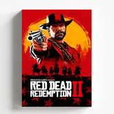 Red Dead Redemption 2 Outlaw Western Game Poster