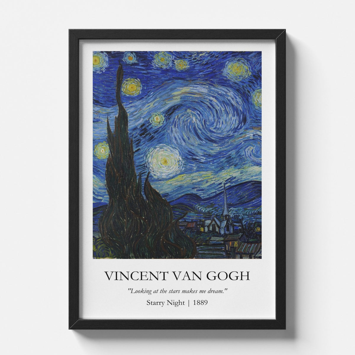 Vincent Van Gogh - Starry Night Painting Poster