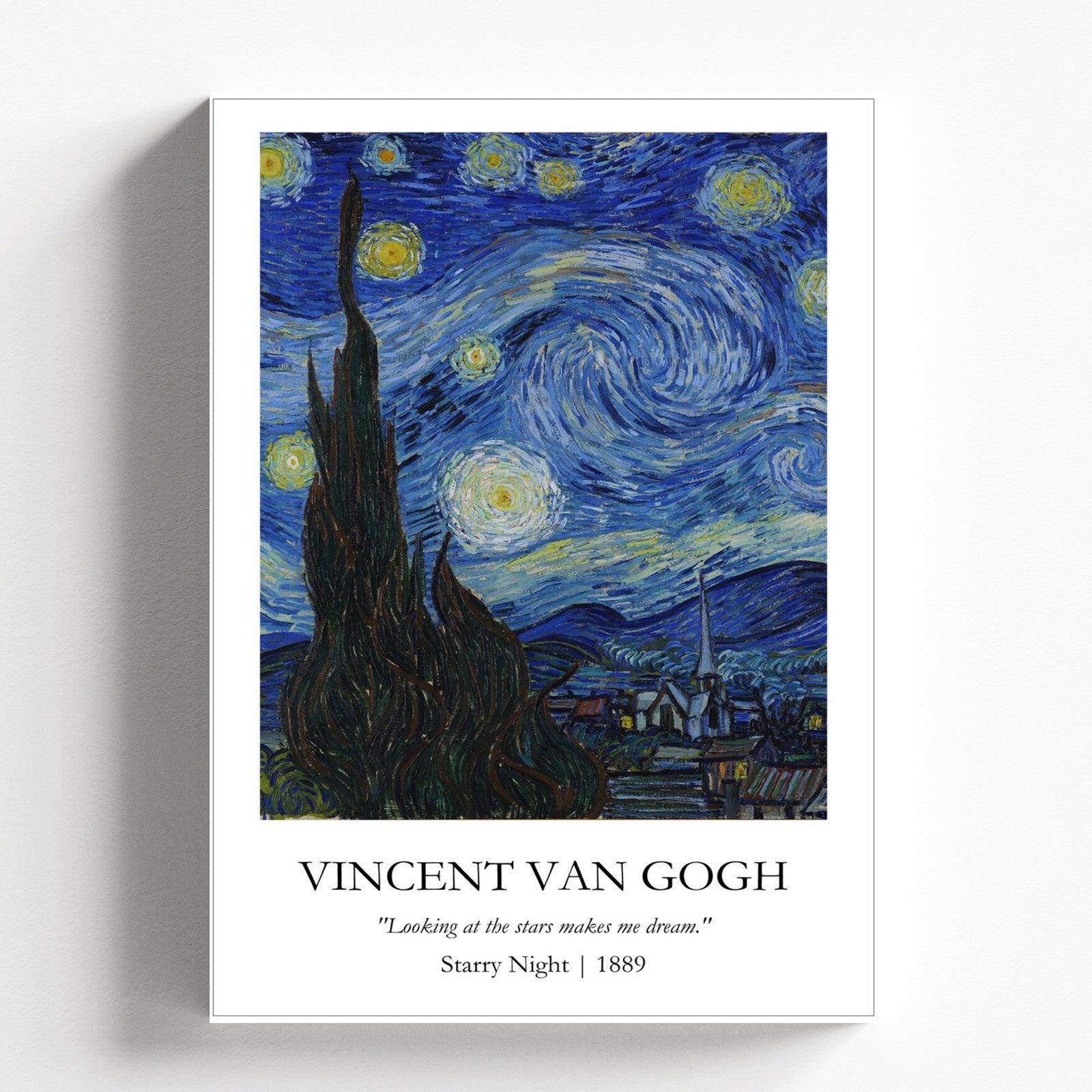 Vincent Van Gogh - Starry Night Painting Poster