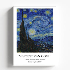 Vincent Van Gogh - Starry Night Painting Poster