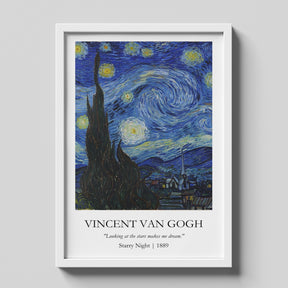 Vincent Van Gogh - Starry Night Painting Poster