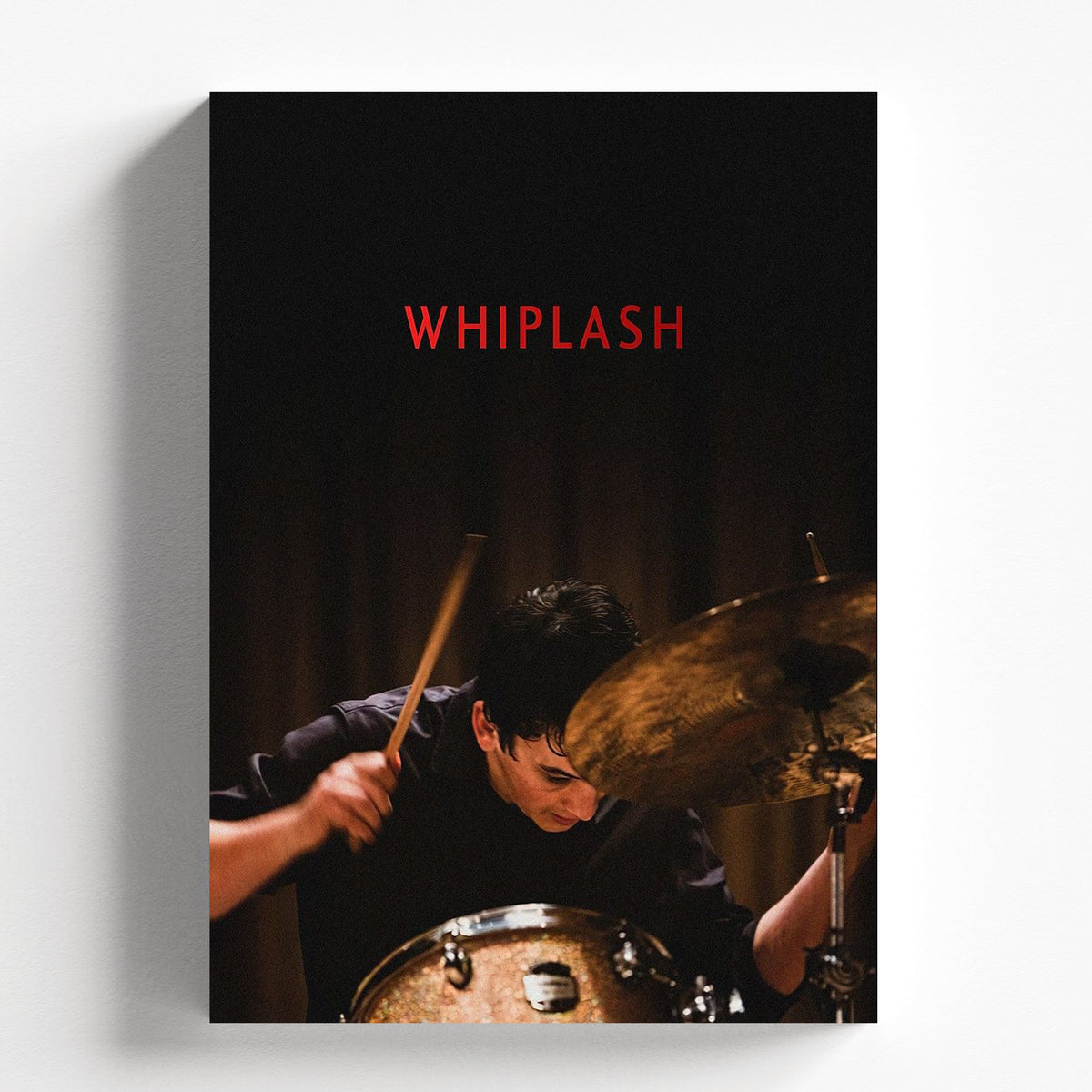 Whiplash Minimalist Jazz Drummer Cinematic Movie Poster Art