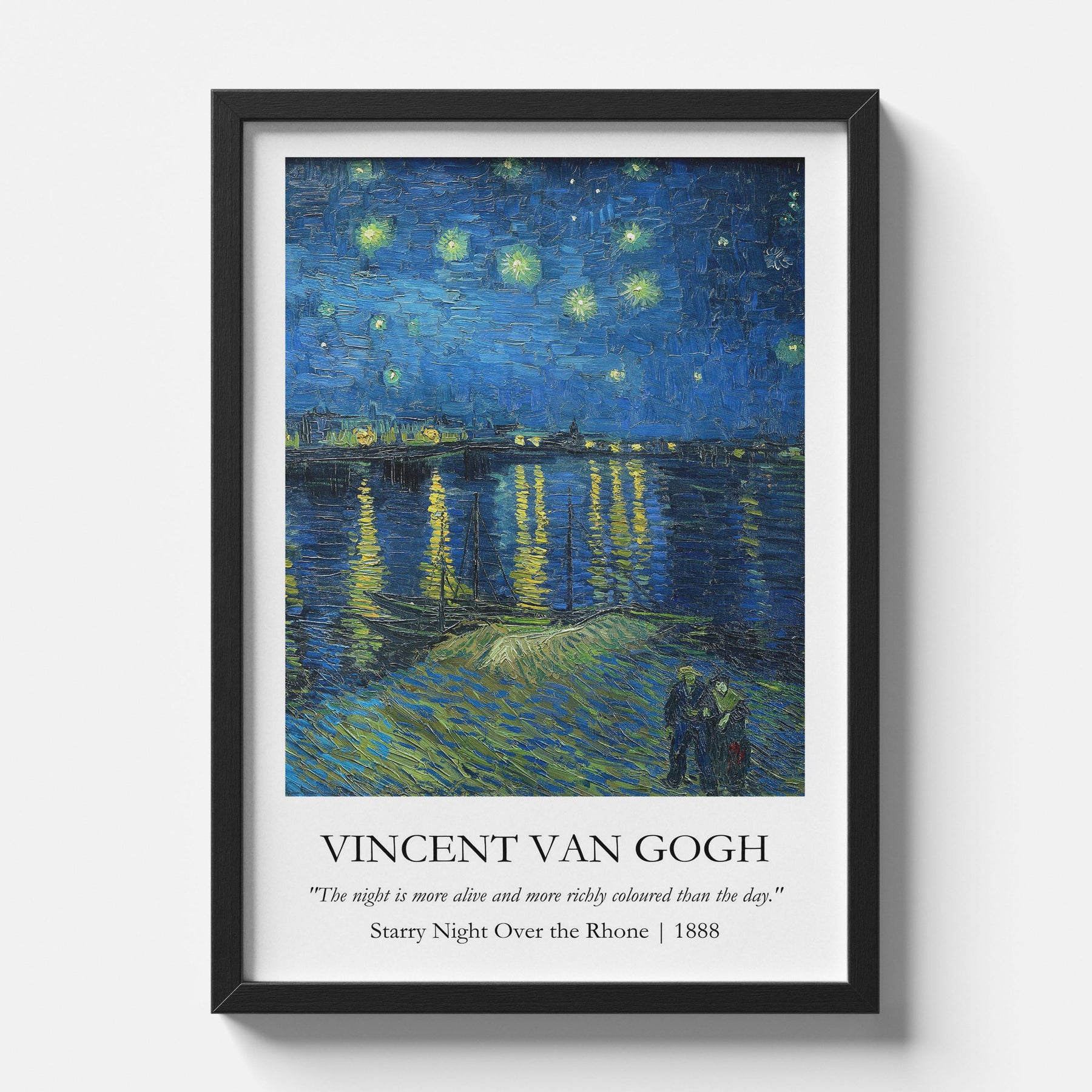Vincent Van Gogh - Starry Night over the Rhone