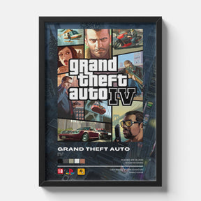 Grand Theft Auto IV Liberty City Poster