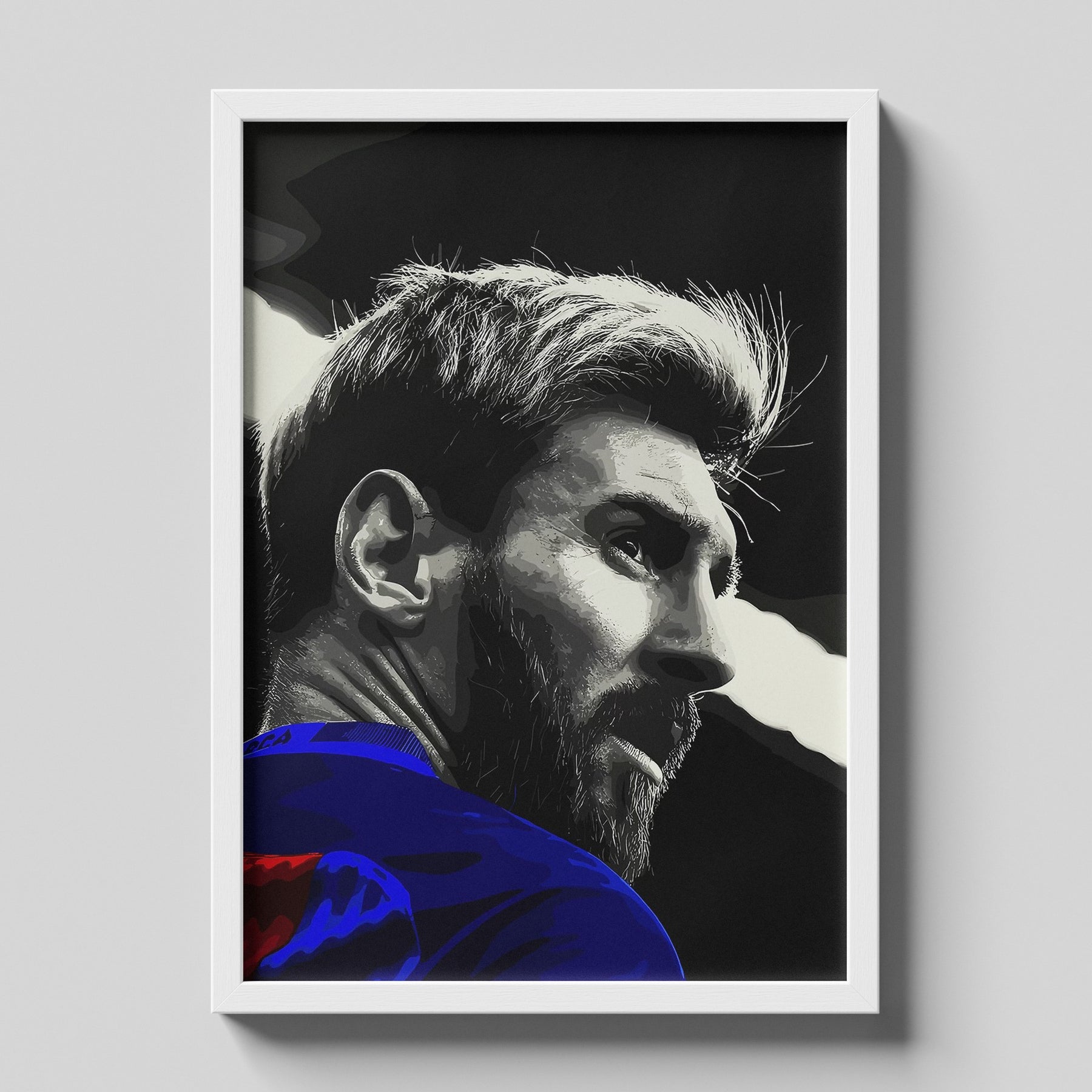 Lionel Messi Poster | Football Wall Art for Messi Fans