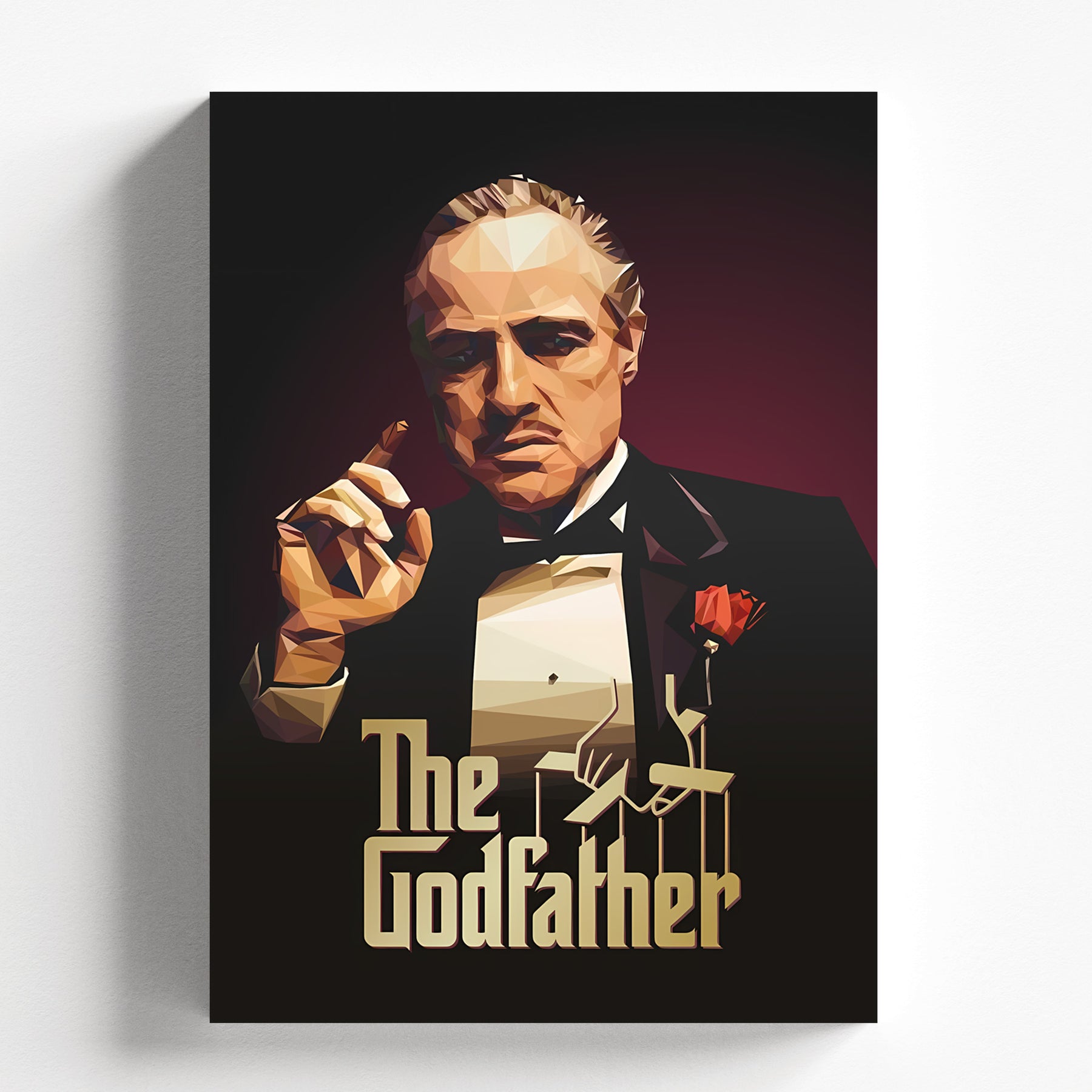 The Godfather Minimalist Classic Movie Poster Artwork