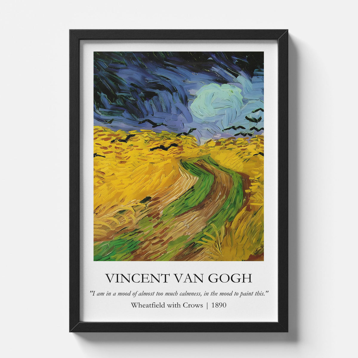 Vincent Van Gogh - Wheatfield with Crows