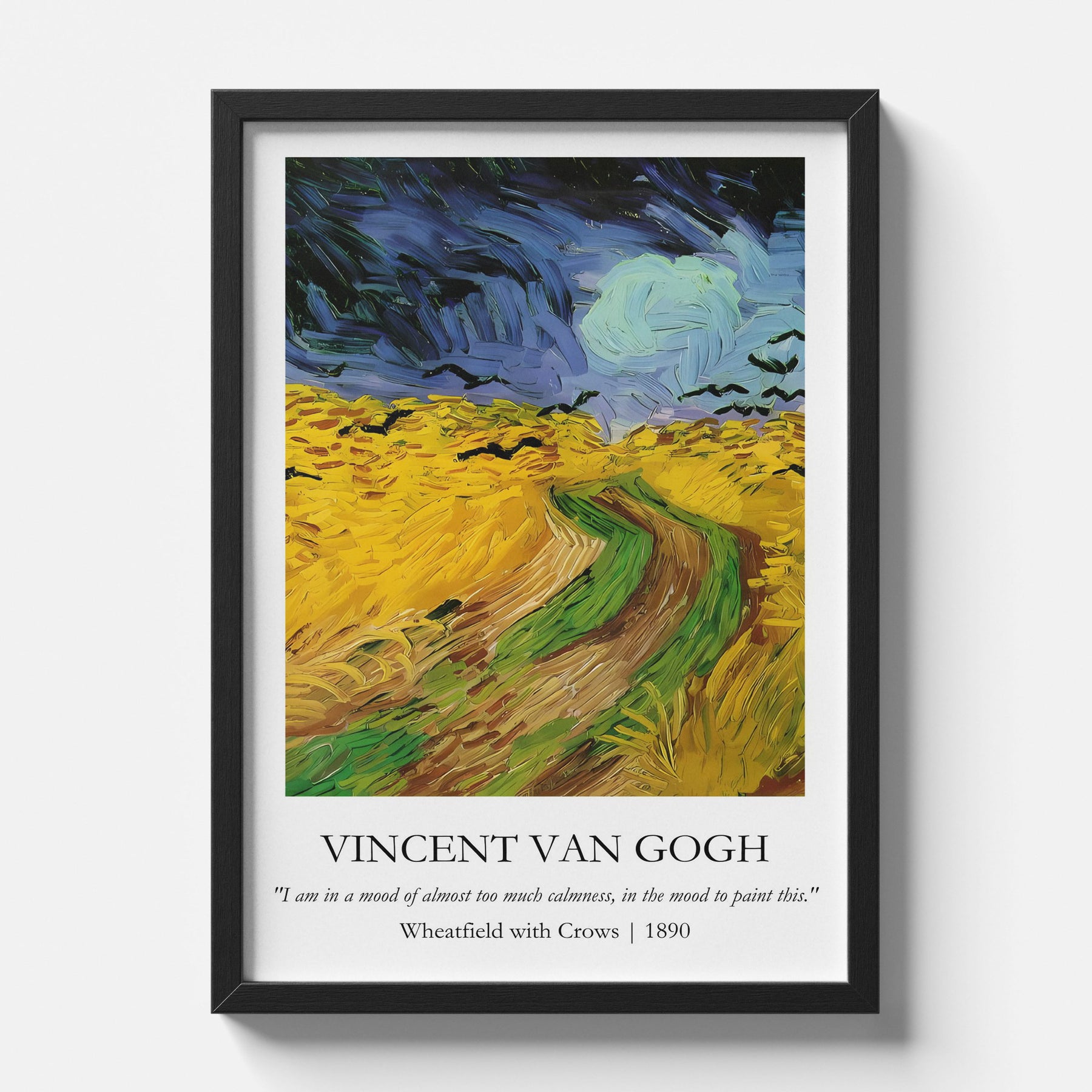 Vincent Van Gogh - Wheatfield with Crows