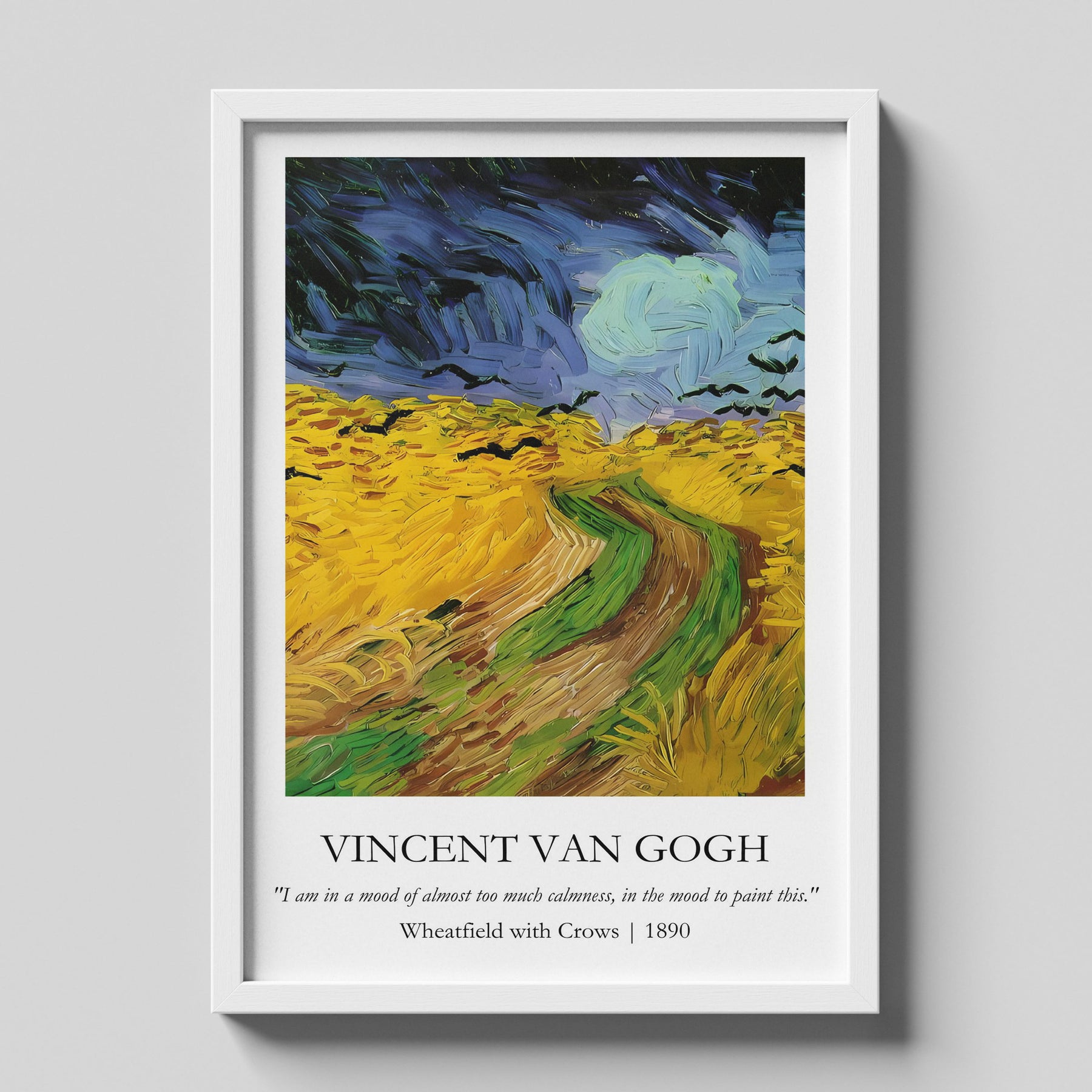 Vincent Van Gogh - Wheatfield with Crows