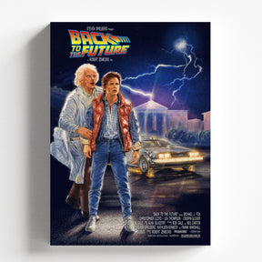 Back to the Future Classic Movie Poster Wall Art