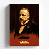 The Godfather Don Vito Corleone Cinematic Movie Poster