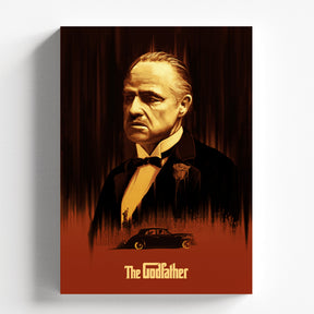 The Godfather Don Vito Corleone Cinematic Movie Poster