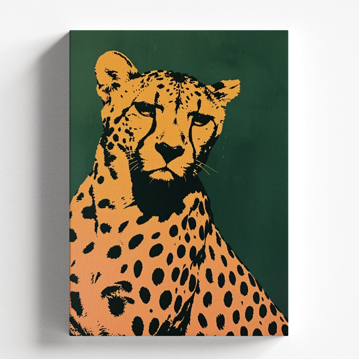 The Gaze of the Emerald Cheetah